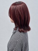 オレンジペコ(orange peco)&nbsp;ピンクブラウン 暖色カラー 髪質改善トリートメント 外ハネ