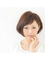 リノ ヘアー デザイン 河原町三条(Lino Hair Design) 【Lino Hair河原町】男女問わず好感度なひし形ショートボブ