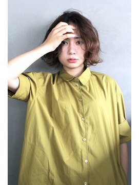 ナヌーク シブヤ(nanuk shibuya) 【nanuk】飾らないナチュラルなくせ感ボブ