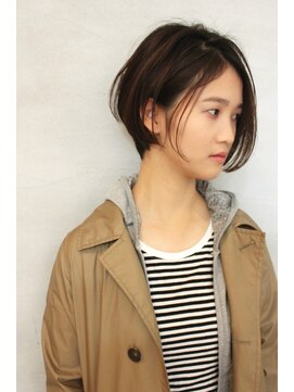 ソルト(Salt) Salt大久保◇ナチュラルボブ×シャープな束感4