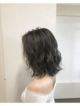 ジゼル(GiseL) 【GiseL】極細ハイライト×グレー