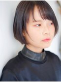 《hair make No.8・中村》丸みショートボブ