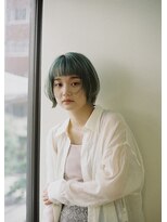 ピズム(PISM)&nbsp;オン眉バング/ミントグリーン