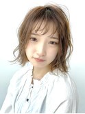 ミニボブ×ash beige