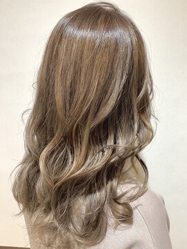 レガーロ(Re:galo) 白髪染め×バレイヤージュ×グレージュカラー【桶川駅】