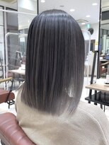 クアトログランシュ ひたちなか店(QUATRO×GranCieux)&nbsp;エアタッチバレイヤージュ×ダークグレージュ