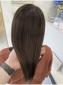 ハイグレージュ（プレミアム髪質改善カラー）