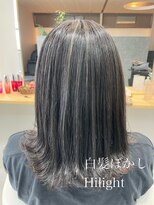 クレア 岡崎南店(CREA)&nbsp;30代、40代からの白髪ぼかしハイライト♪