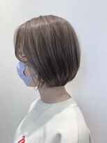 リールヘア 千早店(rire hair)&nbsp;ハイライト×ボブ