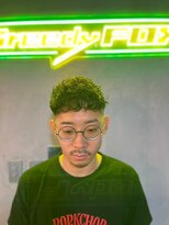 グリーディーフォックス 代々木(Greedy FOX)&nbsp;アップバング/ツーブロックマッシュ/束感/波巻き[シェービング]