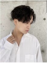 ロンド アンブル 四条烏丸(Lond ambre)&nbsp;萱原大幹　ツイストスパイラル/眉毛/メンズカットM