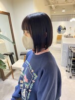 ロカ(roka)&nbsp;ボブ/グレー/ブリーチなし