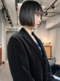 前下がりボブ