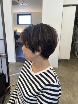 スクエアペア(SQUARE PAIR) マッシュショート　30代40代