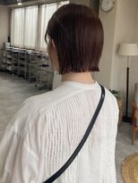 トナリ(tonari)&nbsp;ミニボブ　外ハネ　切りっぱなしボブ【鹿児島中央駅】