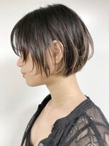 モリオフロムロンドン 原宿本店(morio from London) 【morio原宿】大人 ショートボブ ハイライトカラー