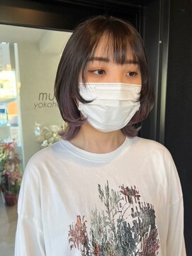 ツキ 横浜店(tuki) インナーカラーケアブリーチイヤリングカラーハイライトレイヤー