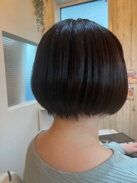 リトルスマイリー 鵠沼海岸店(Little Smiley) つやつやショートヘア/40代/50代/藤沢/鵠沼海岸