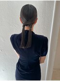 タイトヘアアレンジ