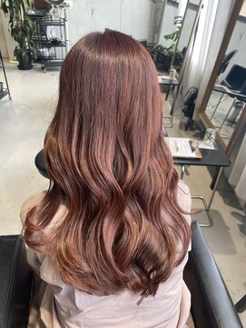 インク(inc) ピンクカラー/ブリーチなしダブルカラー