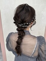 カームバイリコ 学芸大学(calm by liko) お呼ばれ/ヘアセット/編みおろしヘア/ゆるふわ