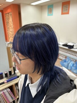 デンパツクラブ ストリート(DENPATSU CLUB Street) 濃いめコバルトブルー