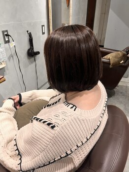 ヘアーアンドメイク クラウドナイン(CLOUD NINe)の写真/艶髪×白髪染めで大人女性の魅力を引き出す☆髪に優しいオーガニックカラーで艶のある上品な仕上がりに！