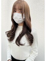 チトセ 遠石(CHITOSE)&nbsp;韓国巻き×マロンベージュ