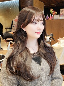 アフロート ギンザ(AFLOAT GINZA) 【Nanako。】華奢見え顔周りトレンドレイヤー