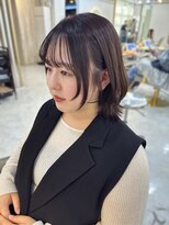 【山田】シースルーバング小顔くびれウルフレイヤー