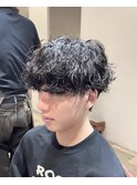 波巻きスパイラルパーマ
