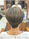 30代40代50代 白髪染め　【SEASON＋野入】ショートグラ　NO17B