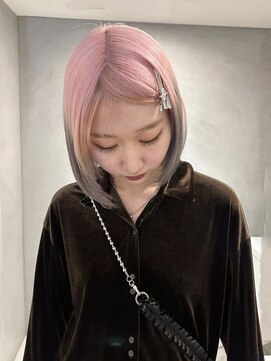 ペレ アネックス 大阪梅田茶屋町店(PELE ANNEX) くびれヘア/アプリコットオレンジ/夏のヘアアレンジ/梅田