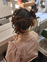 ヘアメイク エンカレッジ(HAIR MAKE encourage)&nbsp;くらげヘア・お団子ツイン