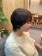 オトナリ hair salonの写真/30代からの「自分らしさ」を引き出す。頭皮から整え、まとまる上品ショートへ