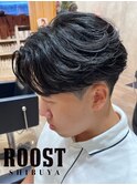 MEN’S HAIR/曲がる縮毛矯正/フェザーパーマ/渋谷