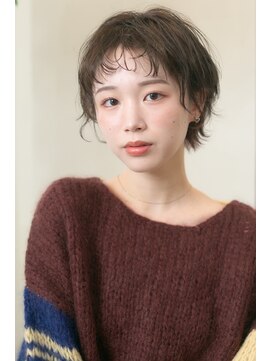 アンバー 池袋(amber) マッシュショート/ウェーブヘア/シースルーバング【池袋】