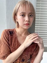 タス(tas) レイヤーボブ似合わせ顔周りカット顔まわりレイヤーカット