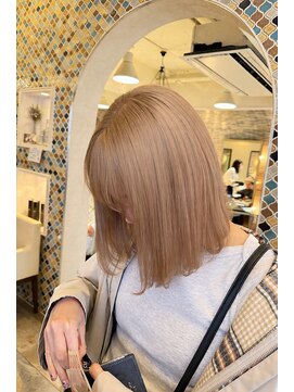 トリコ 梅田茶屋町店(trico) やわらかミルクティーベージュ