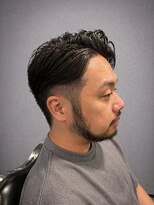 ワンワンオー バーバーショップ 長浜店(@110 BARBER SHOP)&nbsp;73パート × テーパーカットで創る、大人の余裕