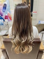 クール ヘアリズム 上田店(COOL Hair rhythm) グラデーションカラーベージュ