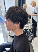メンズ/緩めパーマ