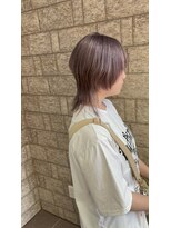 シェアサロンシエナ(share salon SCENA) ウルフカット×グレージュ