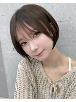 サンドナル 鹿児島天文館(sand NALU)&nbsp;ハッシュカット/グレージュ/デザインカラー[鹿児島天文館]