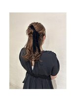ルクール 東三条店(Le Coeur)&nbsp;お呼ばれスタイル/ヘアセット/アレンジ/編み込み