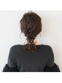 【DOVEY】巻いてからねじって結んだだけ。