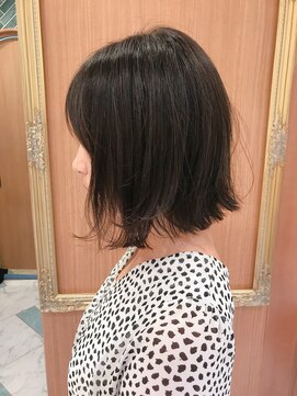 ロンド パルティール 大宮(Lond partir) 【石田勇士郎】似合わせ小顔カット＊前下がり切りっぱなしボブ