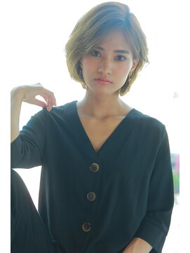サイン ヘア イノベーション(sign HAIR INNOVATION) 大人可愛い、色気、小顔カットひし形シルエット【錦糸町】