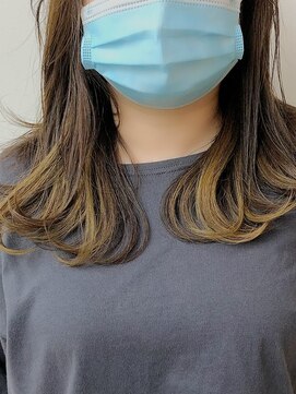 デイズ(DAYS) 耳上にインナーカラー#大人向け#30代#40代#50代ー