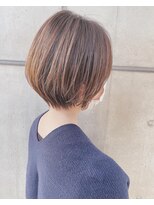 ミンクス 青山店(MINX) 【MINX清水】丸みショートボブ 小顔 大人可愛い 20代30代40代